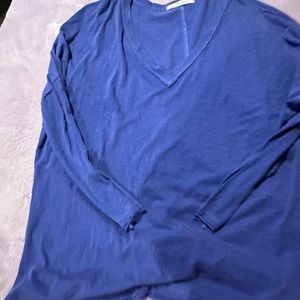 We the free On My Mind long sleeve top with side slit